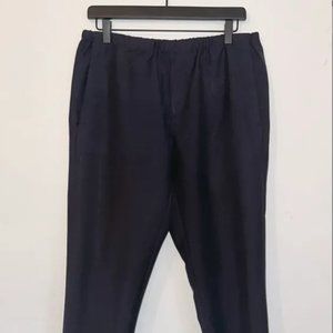 Acne Studios navy wool trousers